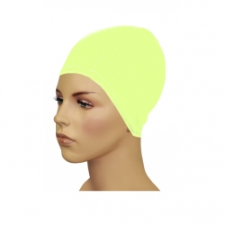 Czepek z lycry, na długie włosy BATHING CAP FOR LONG HAIR żółty Gwinner